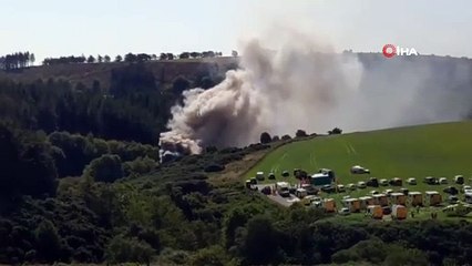 - İskoçya’da sel nedeniyle tren raydan çıktı