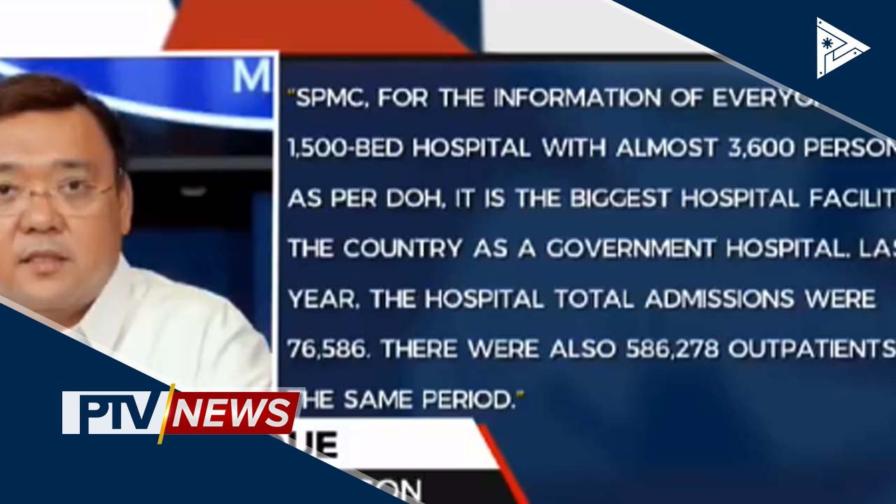 Palasyo, walang nakikitang iregularidad sa IRM allocation ng PhilHealth sa SPMC sa Davao City