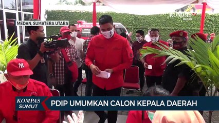 Bobby Nasution Resmi Diusung PDIP di Pilkada Medan