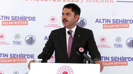 Kurum: '950 bin konutun üretimini tamamladık' - ANKARA