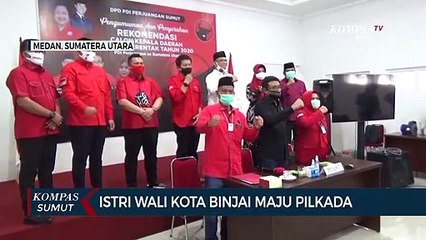 Istri Wali Kota Binjai Maju Pilkada