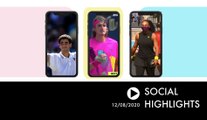 The past and the future… happy birthday to Pete Sampras and Stefanos Tsitsipas! Social Highlights 12.08.2020
