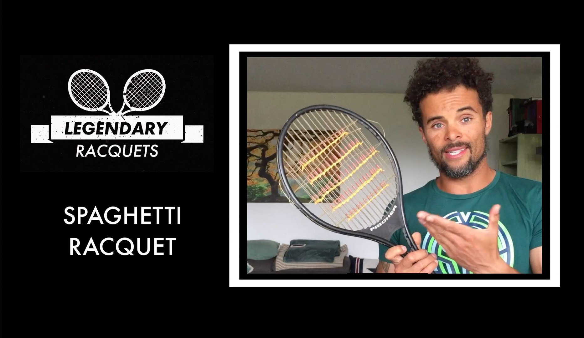 Legendary racquets #4: "Spaghetti" racquet - video Dailymotion