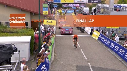 Critérium du Dauphiné 2020 - Étape 1 / Stage 1 - Final lap