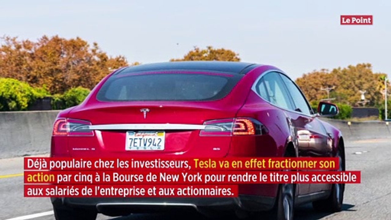 Tesla divise son action par cinq pour mieux séduire