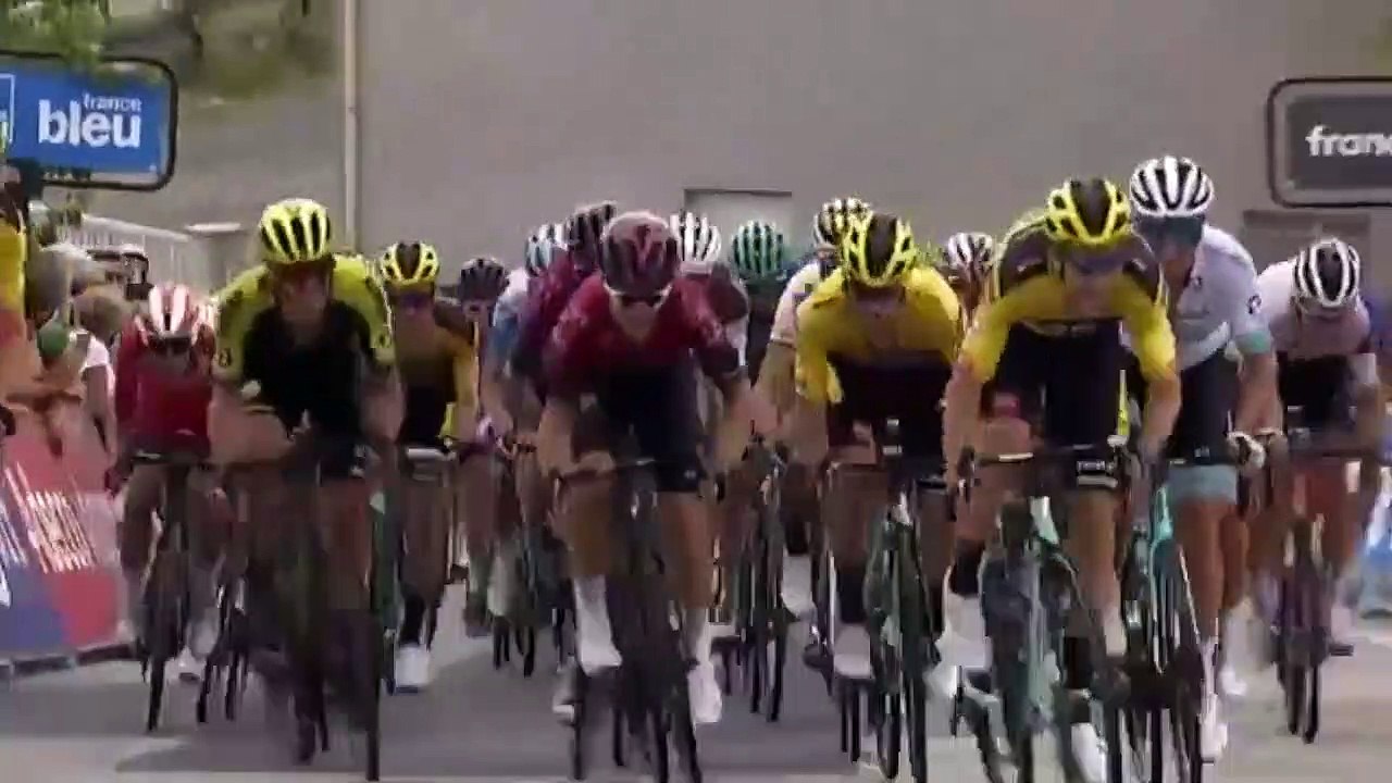 Cycling - Critérium du Dauphiné 2020 - Wout Van Aert wins stage 1