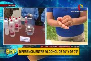 FAP: Servicio de Sanidad elabora su propio gel desinfectante