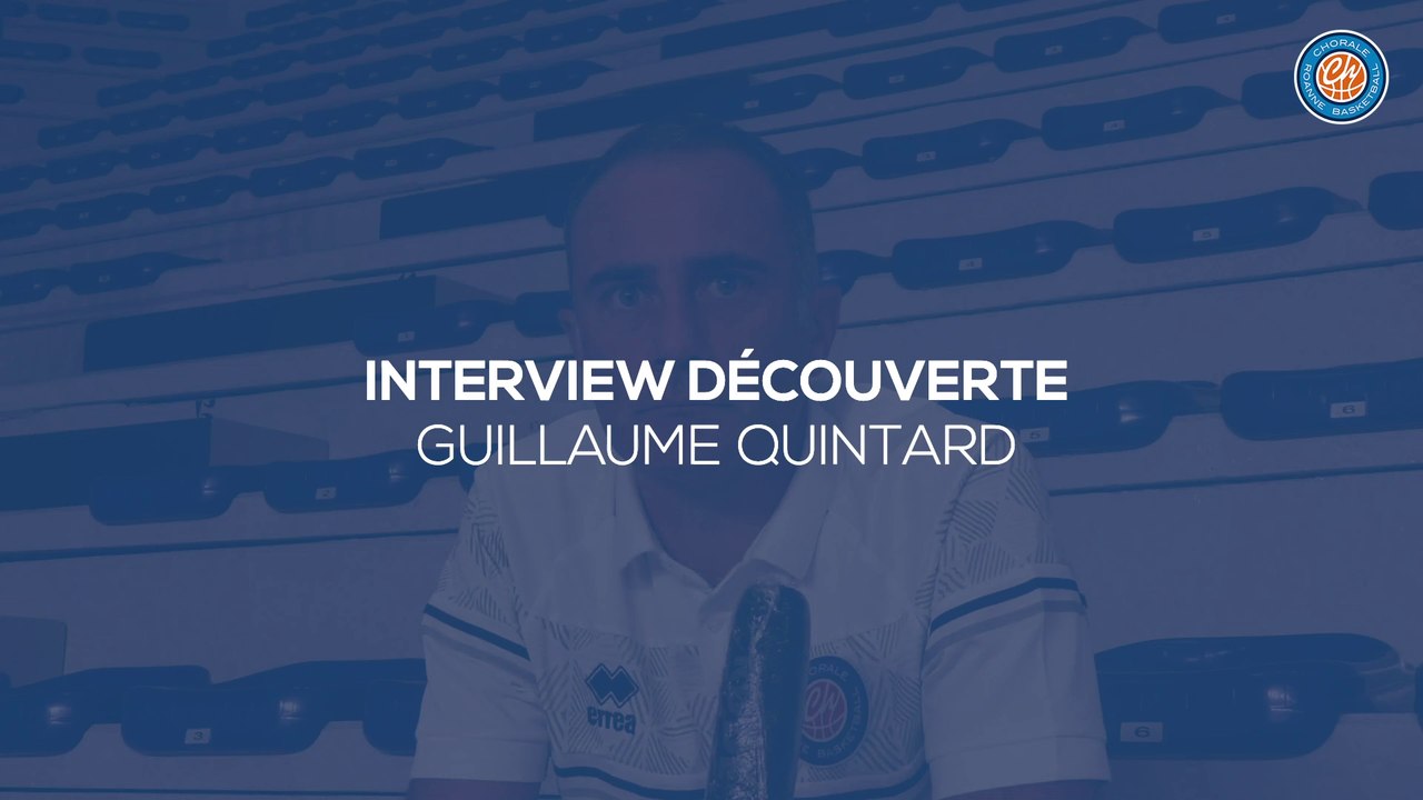 2020/21 Interview découverte - Guillaume Quintard