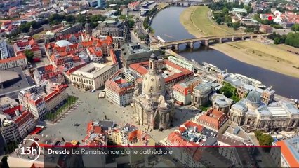 Dresde fête la renaissance de sa cathédrale, la Frauenkirche, détruite en 1945