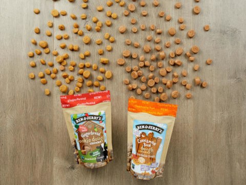Ben & Jerry’s Is Releasing Two Flavors of Holiday Cookie Dough Chunks