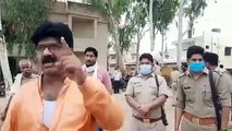 अलीगढ़ में बीजेपी विधायक की पुलिस ने की पिटाई