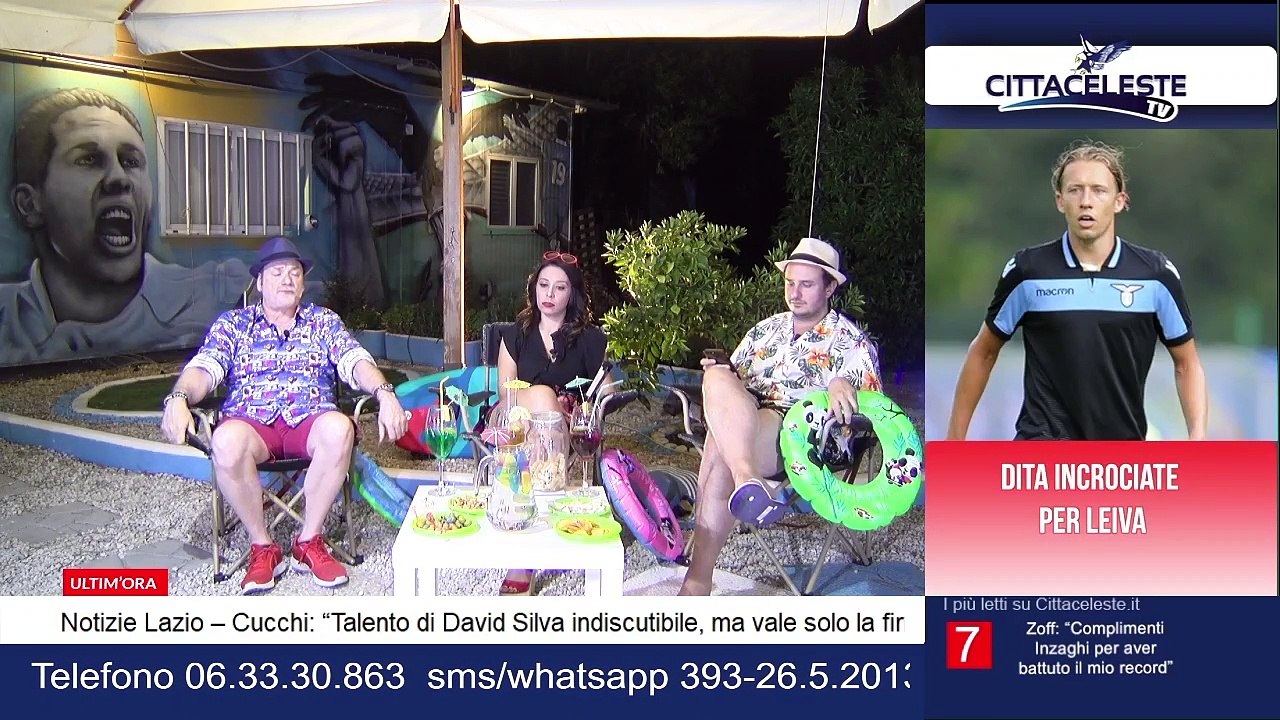 Stefano Ambrogi a CITTACELESTE TV: "In scena con la Lazio sempre nel cuore" - VIDEO