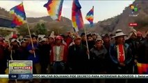 Bolivianos celebran aprobación de la 