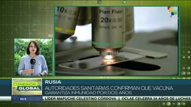 Rusia, primer país del mundo en registrar vacuna contra la Covid-19