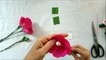 Make Paper flowers (wine cup) | Best #papercrafts