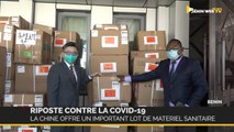 Bénin : la Chine offre un important lot de matériel sanitaire pour la riposte contre la Covid-19