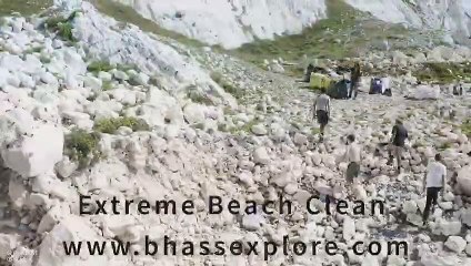 Eastbourne extreme beach clean