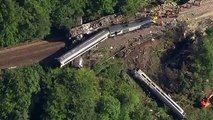 Three people die in train derailment