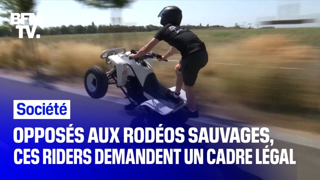 Opposés aux rodéos sauvages, ces riders demandent un cadre légal à leur discipline