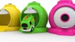 Learn Colors with Street Vehicles Toys Parking - Shapes & Colors Videos Collection