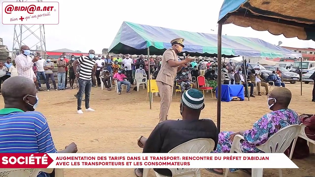 Augmentation des tarifs dans le transport: rencontre du préfet d’Abidjan avec les transporteurs et les consommateurs