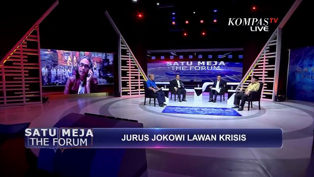 Pertumbuhan Ekonomi Kuartal II Minus, Indonesia di Ambang Resesi? - SATU MEJA THE FORUM (Bag 2)