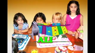 Happy Birthday Ali - Ali's Birthday Song - Ali's Birthday Party
