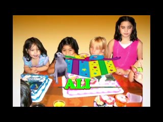 Happy Birthday Ali - Ali's Birthday Song - Ali's Birthday Party