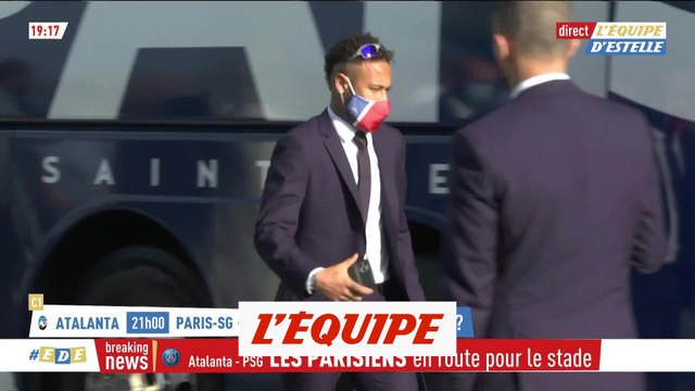 Nouvelle coiffure, lunettes de soleil et enceinte : Neymar est prêt pour l'Atalanta - Foot - C1 - PSG