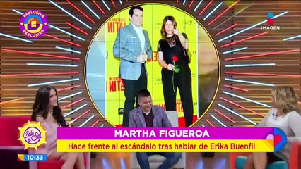 ¡Martha Figueroa asegura que no volverá a hablar de Erika Buenfil!