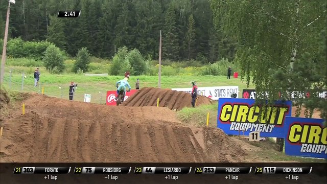 Haarup passes Renaux - MX2 Race 1 - MXGP of Riga 2020