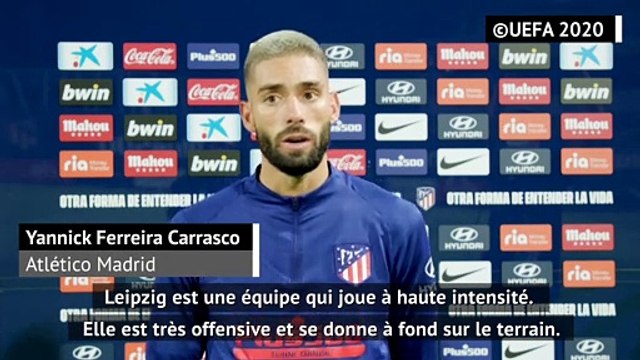 Quarts - Carrasco : On doit battre Leipzig pour nos supporters