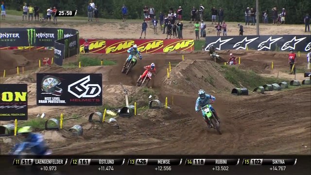 Boisrame passes Vialle - MX2 Race 2 - MXGP of Riga 2020