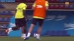 Ousmane Dembélé en feu à l'entraînement du Barça