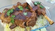 Juicy Raan roast recipe without oven and nuts rice