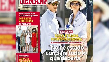 Casillas se sincera sobre su relación con Sara Carbonero