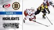 NHL Highlights | Hurricanes @ Bruins 8/12/2020