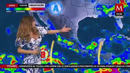 Pamela Longoria nos da el pronóstico del tiempo para este miércoles 12 de agosto