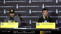 David Krejci Discusses Third Period Goal In Game 1 Vs. Hurricanes