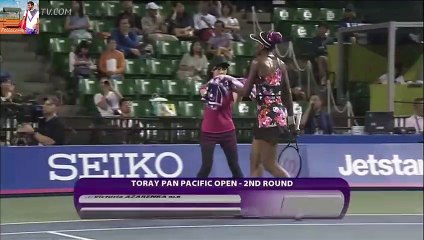 Venus Williams vs Victoria Azarenka 2013 Tokyo 2R Highlights