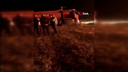 Yüksekova’da gece saatlerinde çıkan ot yangını korkuttu