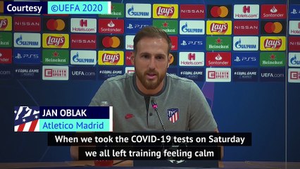 Download Video: Oblak admits positive COVID tests left Atletico stressed and nervous