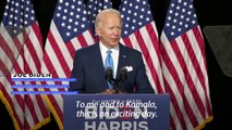 Democratic duo: Biden and Harris appear together for first joint event as running mates