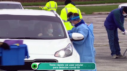 Teste rápido vai usar celular para detectar covid-19