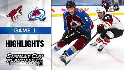 NHL Highlights | Coyotes @ Avalanche 8/12/2020