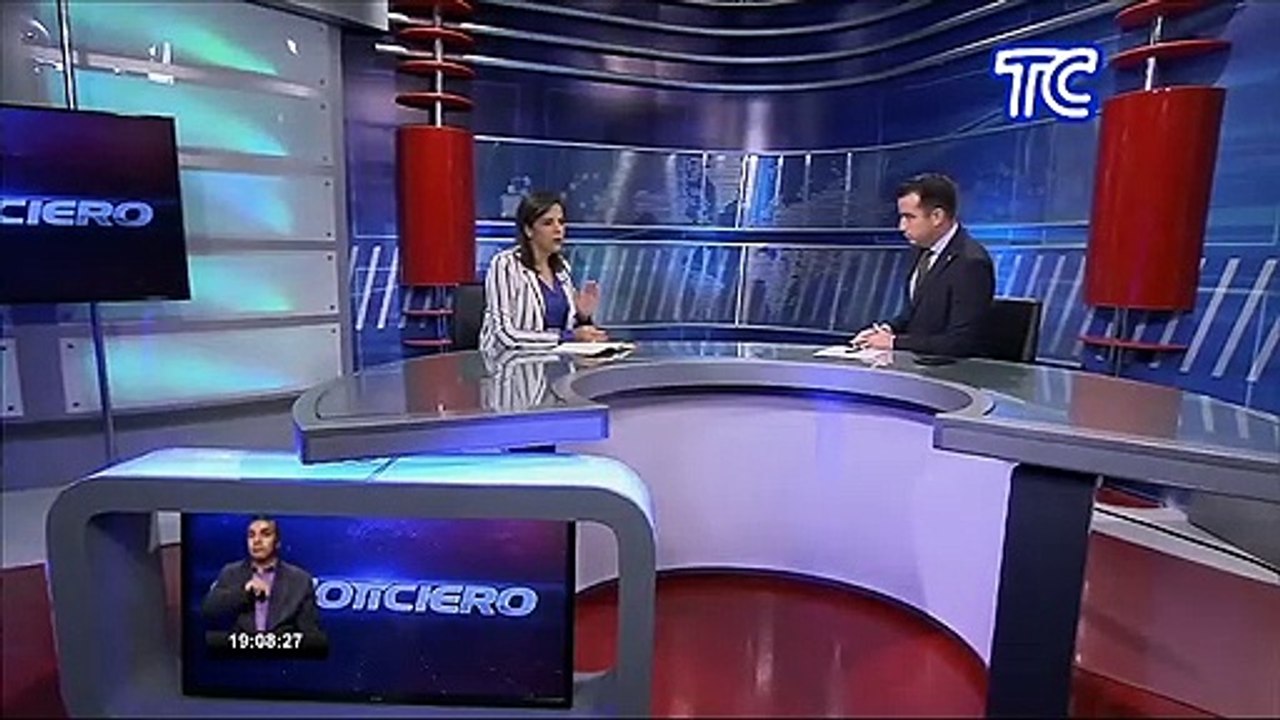 VIDEO | Ministra de Gobierno,María Paula Romo, habló en exclusiva sobre la detención del expresidente Abdalá B. O