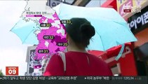 [날씨] 폭염특보 확대, 체감 33도↑…내륙 소나기