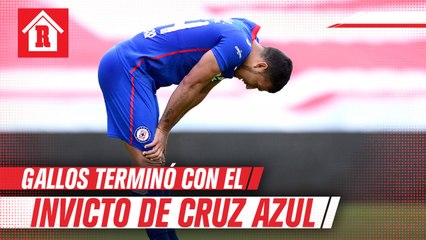 Gallos da la campanada y termina con el invicto de la máquina