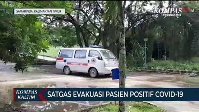 Satgas Evakuasi Pasien Positif Covid-19
