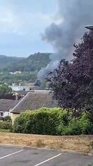 Un incendie a eu lieu ce matin à Custines dans la zone Gustave Eiffel